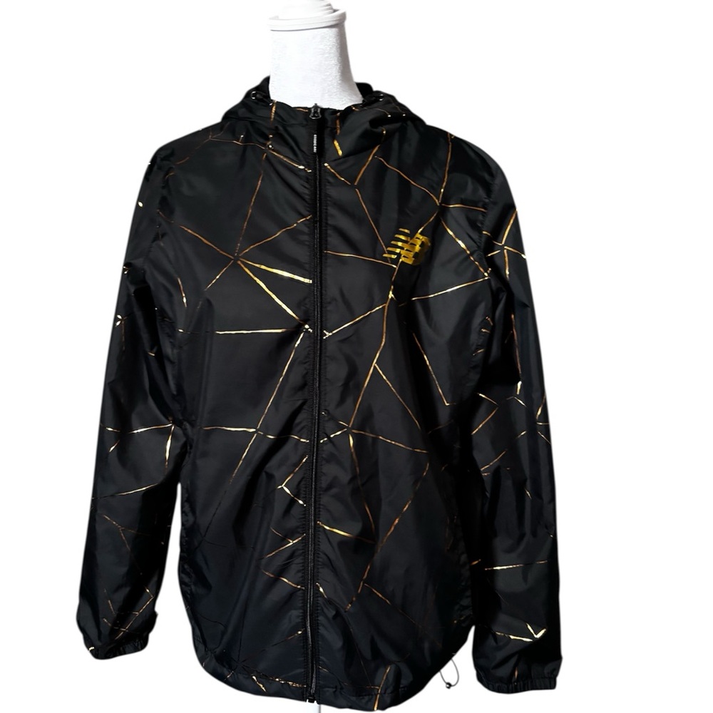 New Balance Black Windbreaker